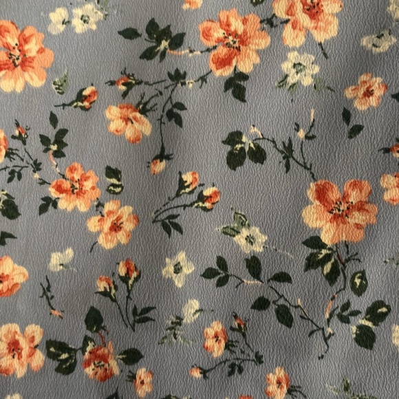 Abercrombie Long sleeve floral dress - blue - Picture 3 of 8